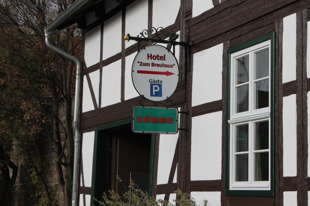 Hotel Zum Brauhaus Quedlinburg Bagian luar foto