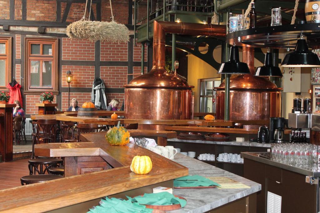 Hotel Zum Brauhaus Quedlinburg Bagian luar foto