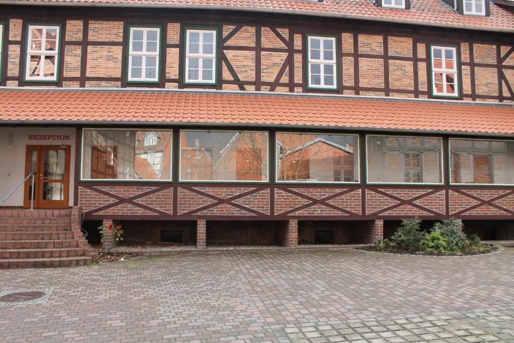 Hotel Zum Brauhaus Quedlinburg Bagian luar foto