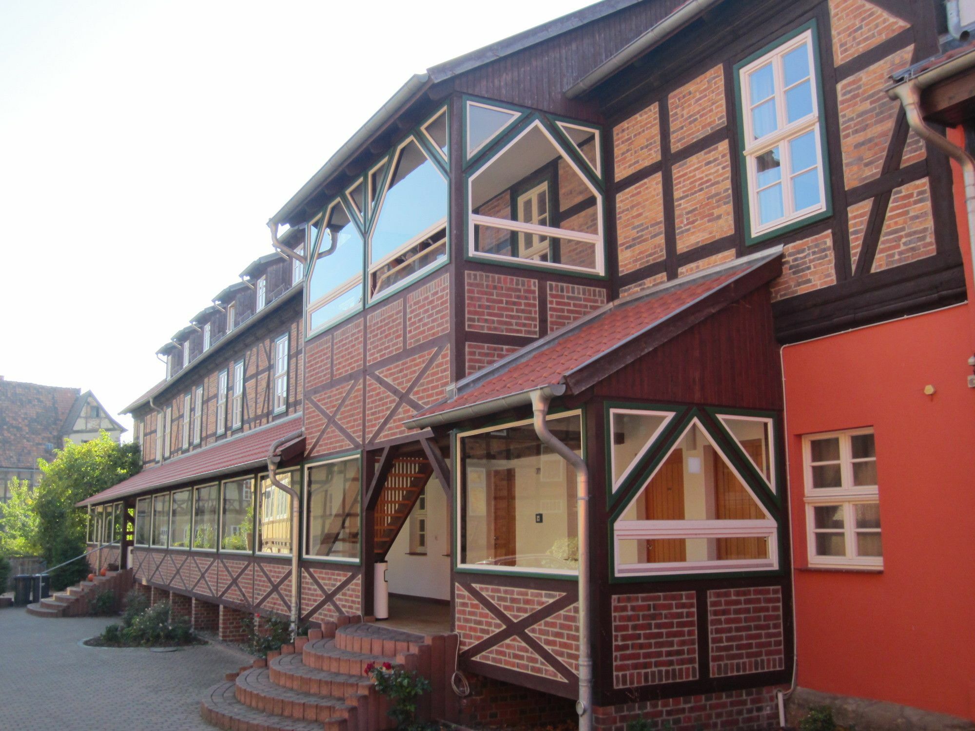 Hotel Zum Brauhaus Quedlinburg Bagian luar foto
