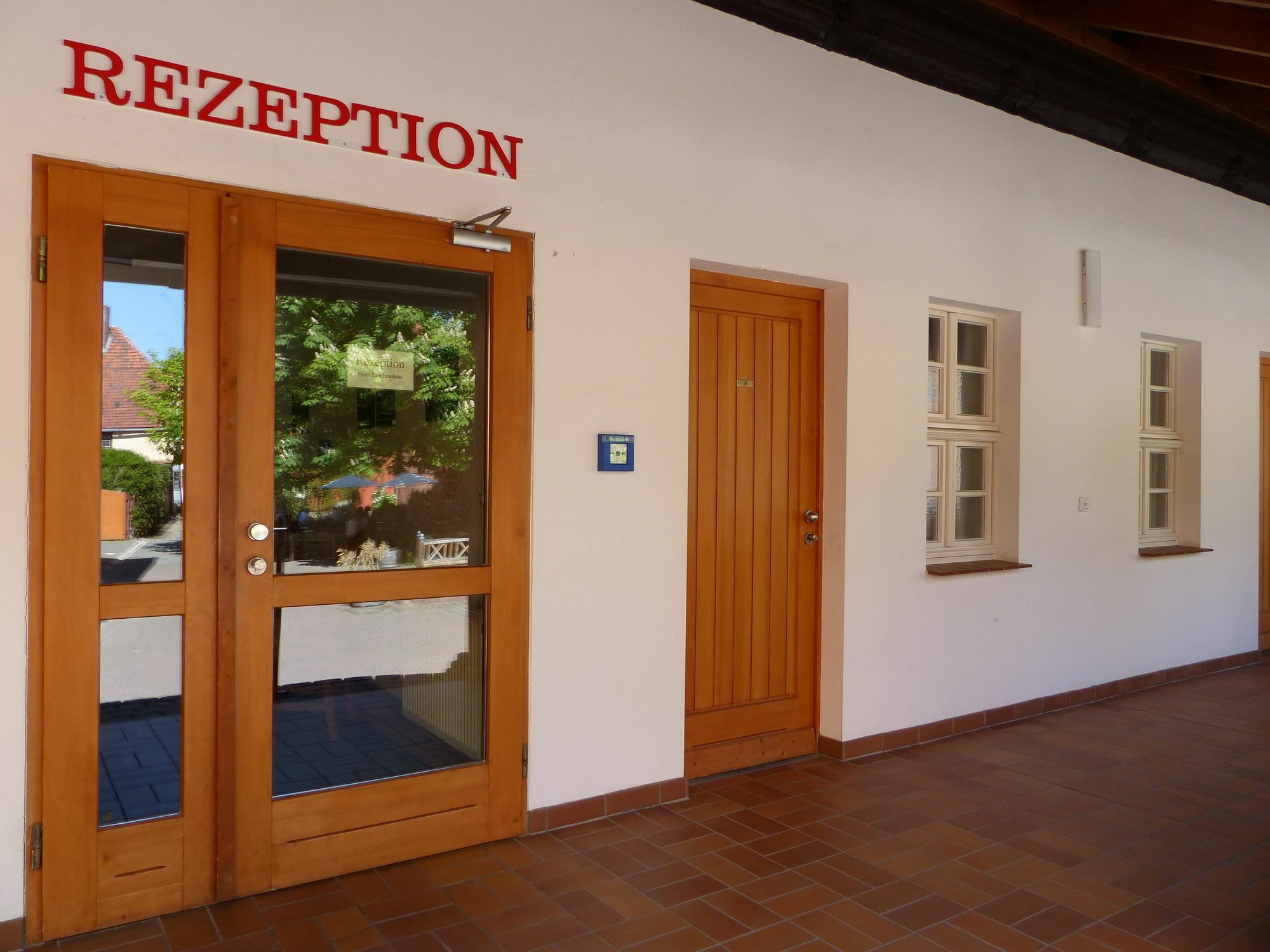 Hotel Zum Brauhaus Quedlinburg Bagian luar foto